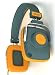 Wesc MARACADASH Maraca Unisex Retro Style Headphones - Dark Shadow