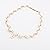 Bersense Sweet Fashion Wave Metal Smooth Necklaces