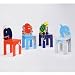 Sea Creatures Set of 4 Activity Chairs Powell 663-364