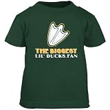 Oregon Ducks Green Infant Biggest Lil' Fan T-shirt