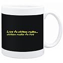 Mug Black " LIVE TO Chilean Rodeo ,Chilean Rodeo TO LIVE ! " Sports