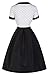 Lindy Bop 'Delilah' Vintage 50's Polka Dot Bow Trim Fit N Flare Dress