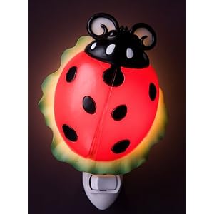 Big Ladybug Night Light - Ibis and Orchid Design by Ibis & Orchid Design