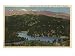 California - View of Lake Gregory & San Bernardino Mountains Giclee Poster Print, 12x9