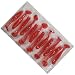 DAM Power Trout System Micro Shad Red Glitter