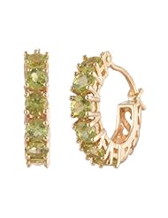 10k Yellow Gold Filigree Hoop Earrings