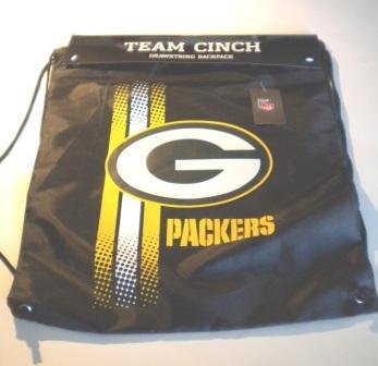 Green Bay Packers Drawstring Backpack Team Cinch Bag