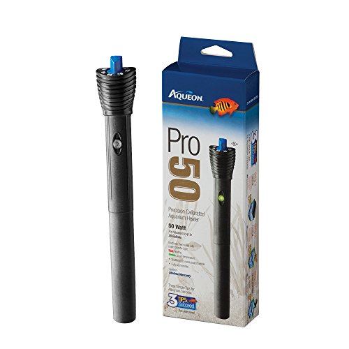 Aqueon 06105 Pro Heaters Submersible Aquarium Heater, 50-Watt Aqueon 06105 Pro Heaters Submersible Aquarium Heater, 50-Watt