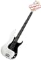 ELECTRIC BASS GUITAR WHITE