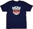 Transformers Original Classic Heroic Logo T-shirt Navy Blue