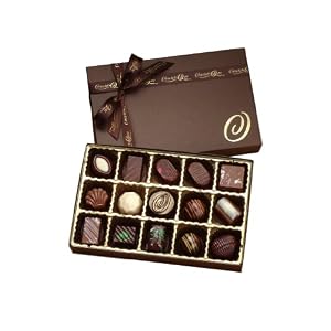 Caramels, Nuts and Nougats Collection (15-Piece Box) by Choclatique