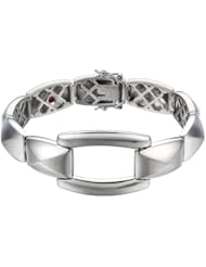 ELLE Jewelry Sterling Silver Single Link Bracelet