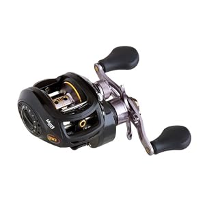 Lews Speed 10 Bearing 6.4:1 Wiffled Spool Baitcast Right Hand Reel