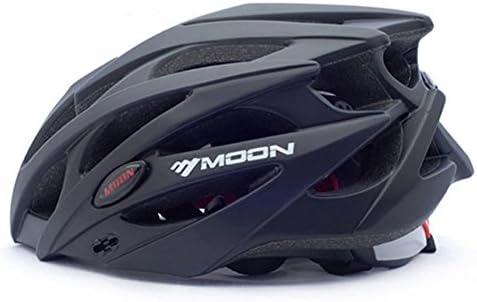 Baby War Road Cycling Bike Adult Bicycle Helmet, Cool Helmet Black (21.65in-22.83in)