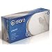 Elara FVP103 Prepfit Vinyl Glove with Beaded Cuff, Disposable, Lightly Powdered, 0.05mm Thickness, 230mm Length, Large (10 Packs of 100 Gloves)