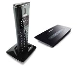 Philips ID9651B/05 Cordless Phone with Answer Machine - Leather Finish