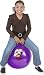 Sporting Goods : Hippity Hop 20 In. Purple Smiley Face Hop Ball