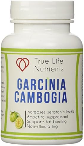 True Life Nutrients(TM) Garcinia Cambogia Extract 60% HCA 100% Natural Weight Loss Supplement and Appetite Suppressant