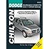 Chilton Total Car Care Dodge Durango 2004-2009 & Dakota Pick-ups 2005-2011 Repair Manual (Chilton's Total Car Care Repair Manuals)