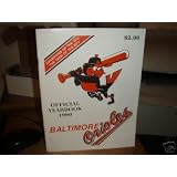 Baltimore Orioles 1980 Official Yearbook Program