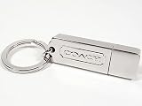 送料無料！COACHコーチ2GB USBメモリキーホルダー（シルバー）61190【セール】 USBメモリ