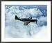 North American's P-51 Mustang Fighter is in Service with Britain's Royal Air Force, 1942 Collections Framed Photographic Poster Print by Mark Sherwood, 34x28