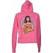 Search : Wonder Woman Watermelon Pink Zip Front Juniors Hooded Sweatshirt by Junk Food