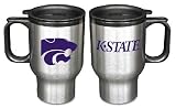 Kansas State Wildcats Stainless Steel Travel Mug (Set of 2)