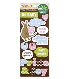 My Wild Life Fuzzy Cardstock Stickers