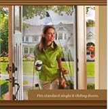 Magic Mesh Hands-Free Screen Door