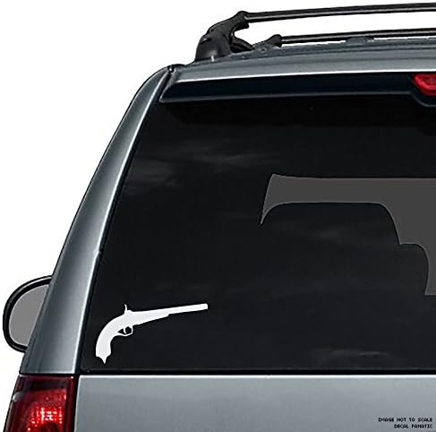 Flintlock Pistol Decal - 6"