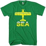Fly Seattle Airport Youth T-shirt by Smash Vintage