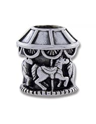 Biagi Silver Carousel or Merry Go Round Bead Charm