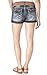 WallFlower Juniors Cuffed Denim Short Shorts