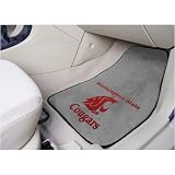 Washington State Cougars 18X27 2 Piece Front Car Mats