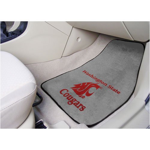 Washington State Cougars NCAA Car Floor Mats (2 Front)
