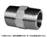 ６カクニップル（ＳＴＮ 材質(ｽﾃﾝﾚｽ) 規格(6A) 入数(1) 【ねじ込み継手六角ニップル（ＳＴＮシリーズ】
