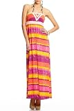 2b Heather Crochet Trim Maxi Dress