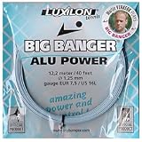 Luxilon Big Banger ALU Power 16L Tennis String Color: Ice Blue