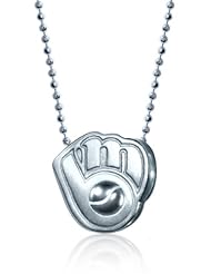 Alex Woo "Little MLB" Silver Pendant Necklace, 16"