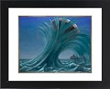 Framed Prints of Ufo Rising From Sea from Mary Evans