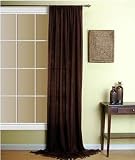 Review Nate Berkus  / Nate Berkus 2 Wool Fringe Drapery Panels Deep Olive Green 84