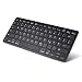 Anker® Ultra Slim Blutooth Wireless Mini Deutsche Tastatur Keyboard für Apple iPad Mini / iPad 4 / New iPad 3 / Mac OS X / iPod Touch / iPhone 5 4 4S 3G 3GS, Samsung P5100 P5110 P3100 P3110 / Galaxy Tab 2 / Note N8000 N8100, Android 3.0 und spätere Tablets; Smart Phones PC Netbook - schwarz