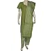 Indian Salwar Kameez Cotton Printed Dress Size M (slk449)