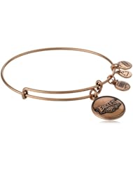 Alex and Ani "NFL" Philadelphia Eagles Logo Expandable Wire Bangle Bracelet, 7.5"