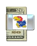 Kansas Jayhawks Steel Money Clip