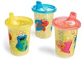  : The First Years Sesame Street Take and Toss Sippy Cups, Set of 3 Cups and Lids (Pack of 3)