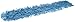 Boardwalk Cotton/Synthetic Blend Dust Mop Mop Head, 36 in. x 5 in., Looped-End, Blue BWK1136