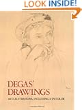 Degas' Drawings (100 Illustrations, Including 8 in Color)