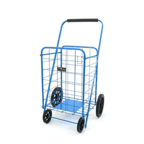 Easy Wheels Super Shopping Cart, Blue